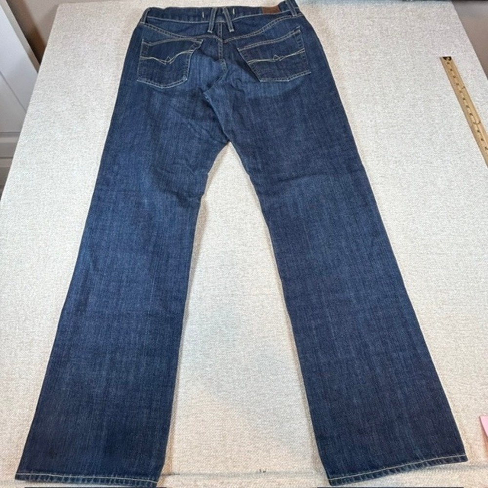 Agave Denim Men's Waterman Relaxed Fit Straight Cut Denim Blue Jeans 36x33 - Picture 13 of 15
